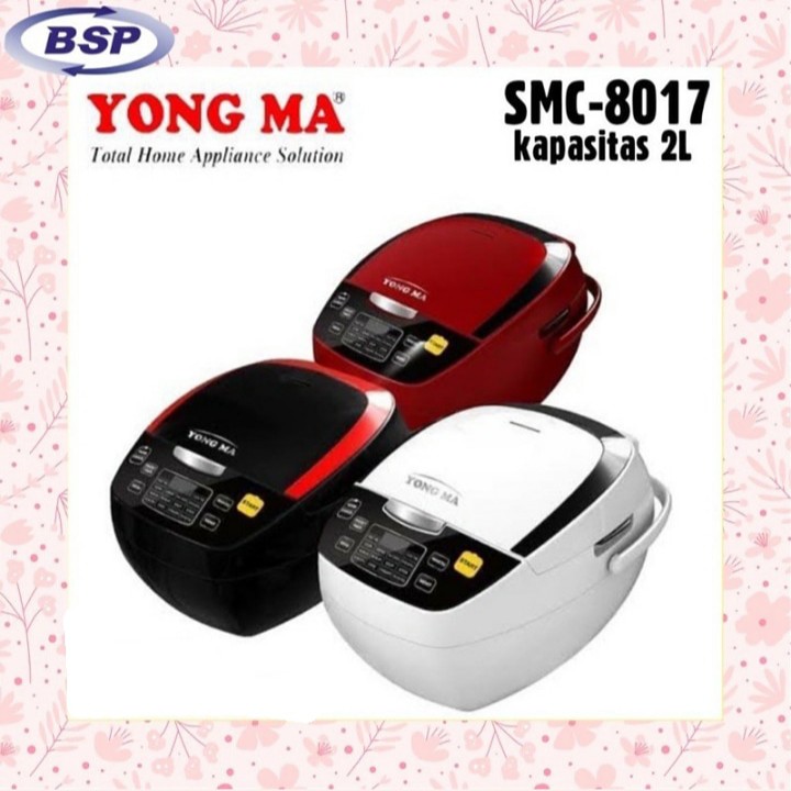 Jual Rice Cooker Yong Ma SMC8017 Digital Rice Cooker Yong Ma 2L