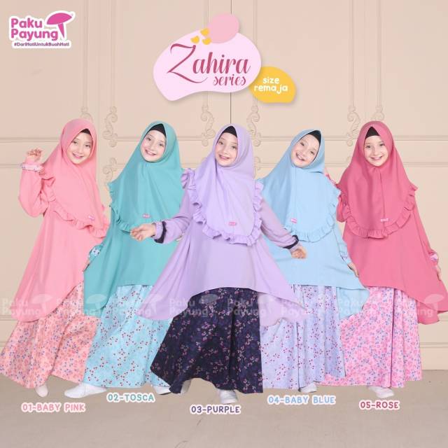 SETELAN ROK ANAK & REMAJA ZAHIRA SERIES PAKU PAYUNG LUCU MURAH KEKINIAN