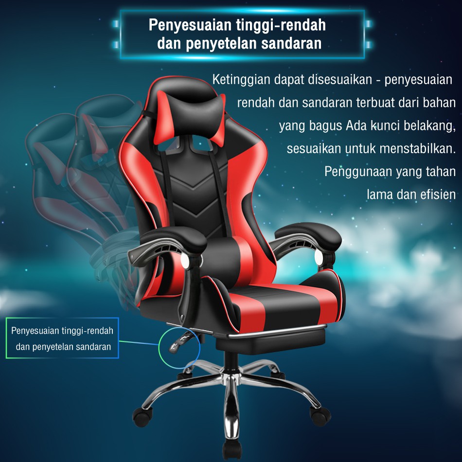 8 Rekomendasi KURSI GAMING / GAMING CHAIR / PREMIUM QUALITY GAMING