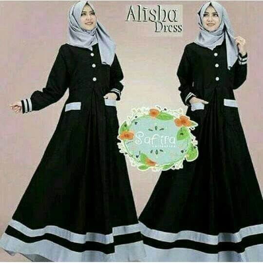 Baju Gamis Diana / Busana Muslim / Baju / BUAT MBAK BAPAK IBUK