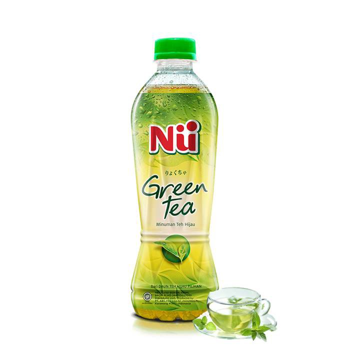 Jual Nu Green Tea Original 450ml Shopee Indonesia