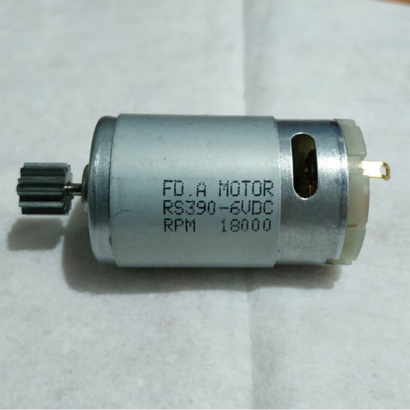 Jual Dinamo Type Kecil 390 6V / 6 Volt Mobil Motor Mainan Aki Anak | Shopee Indonesia
