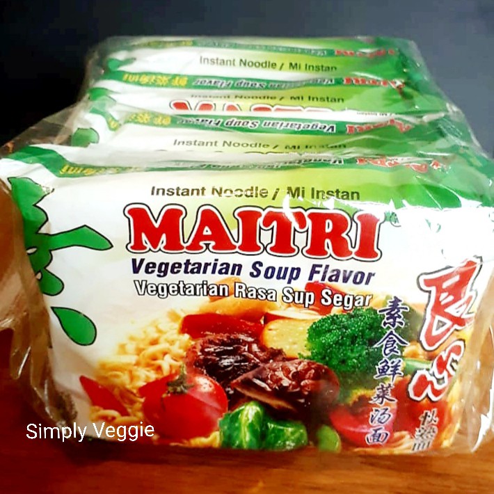 Maitri Mie Instant Vegetarian Rasa Sop / Vegetarian Instant Noodle