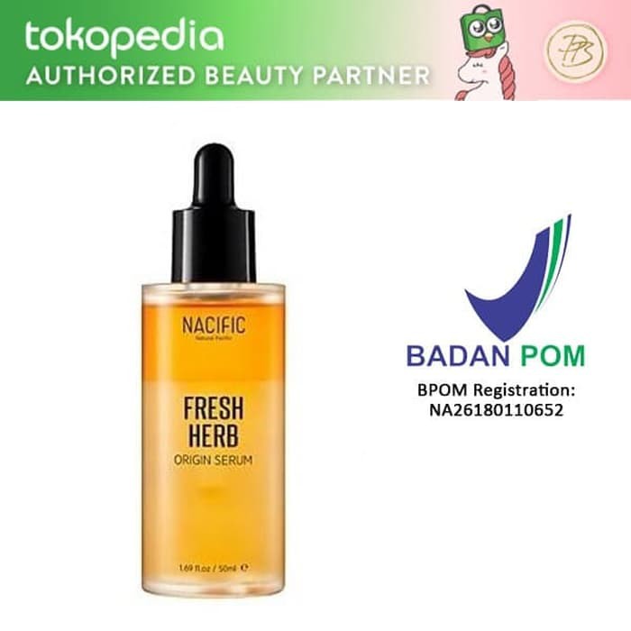 Jual Nacific Fresh Herb Origin Serum 50ml Vit C Serum Shopee Indonesia