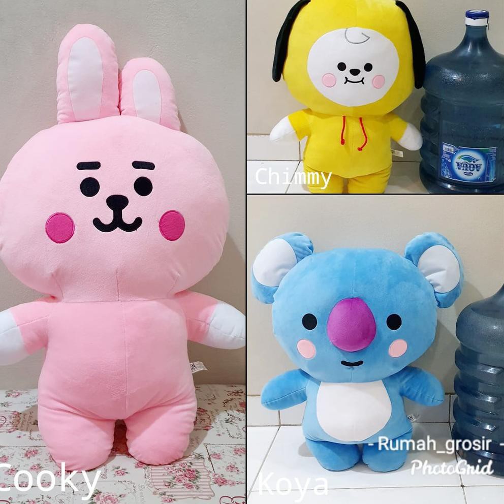 Boneka BTS BT21 Standing Doll Cooky Chimmy Koya Super