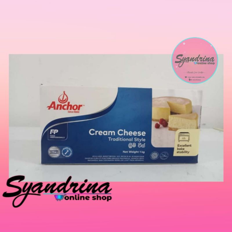 Jual ANCHOR CREAM CHEESE 1KG/ CREAM CHESEE MEREK ANCHOR Shopee Indonesia