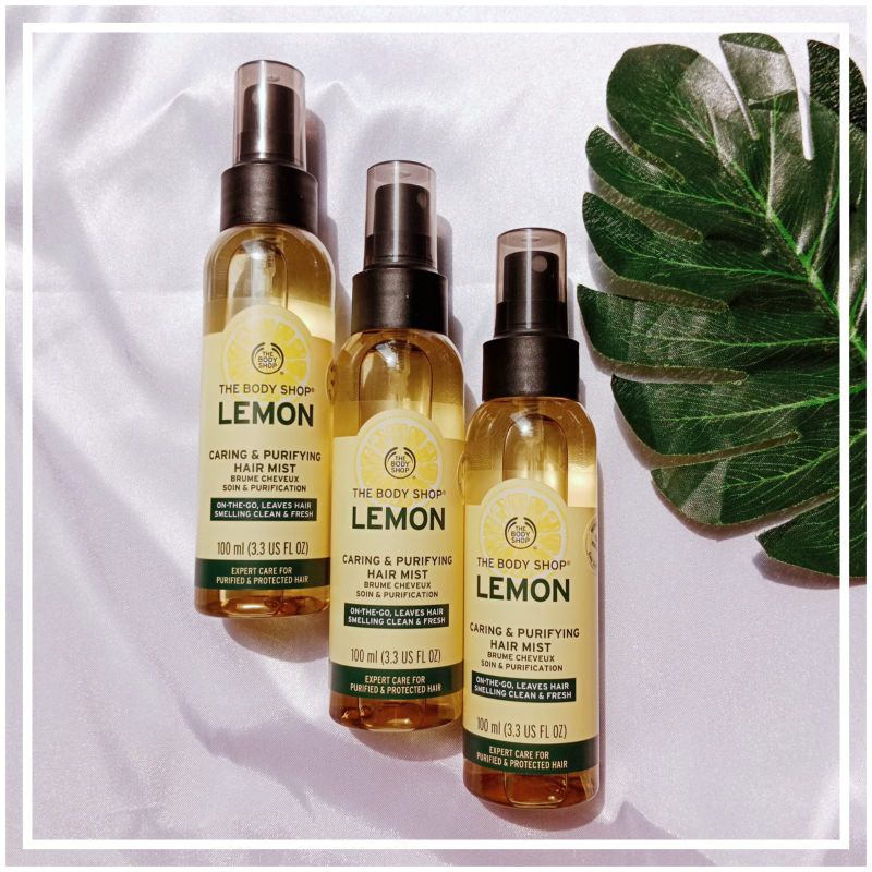 Jual THE BODY SHOP LEMON CARING & PURIFYING HAIR MIST 100 ML Shopee Indonesia