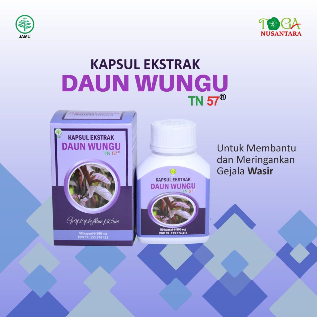 EKSTRAK DAUN WUNGU Obat Herbal Untuk Membantu Meringankan Gejala Wasir