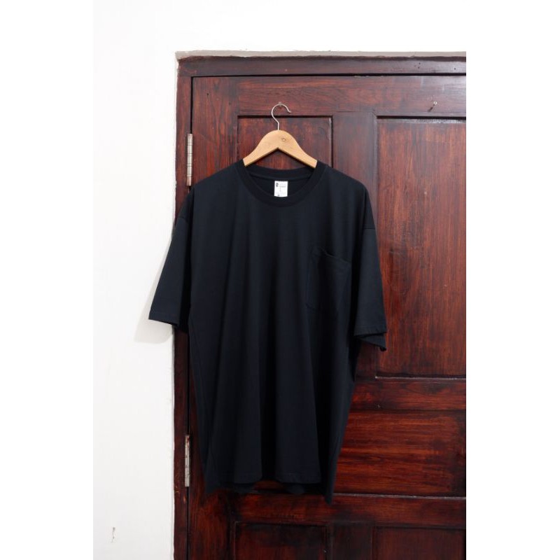 Kaos polos oversize hitam Shopee Indonesia