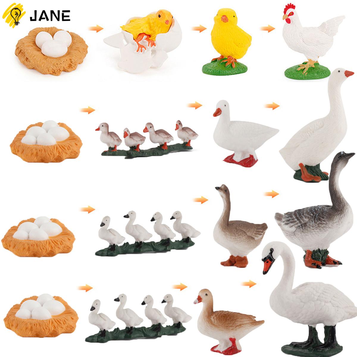 Jane Mainan Action Figure Simulasi Angsa / Bebek / Ayam Bahan Plastik Untuk Edukasi Anak | Shopee Indonesia 1200_X_1200_jpg