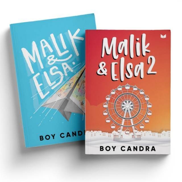 [Paket Hemat] Novel Malik & Elsa 1 dan 2 Boy Candra (100