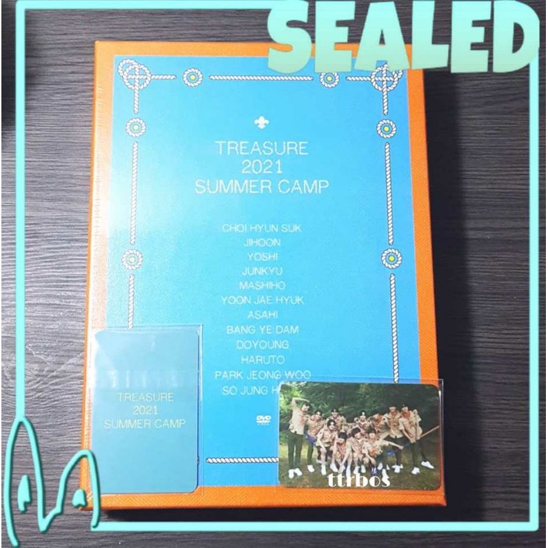 Jual (SEALED) TREASURE 2021 DVD SUMMER CAMP (BACA DESKRIPSI) Shopee