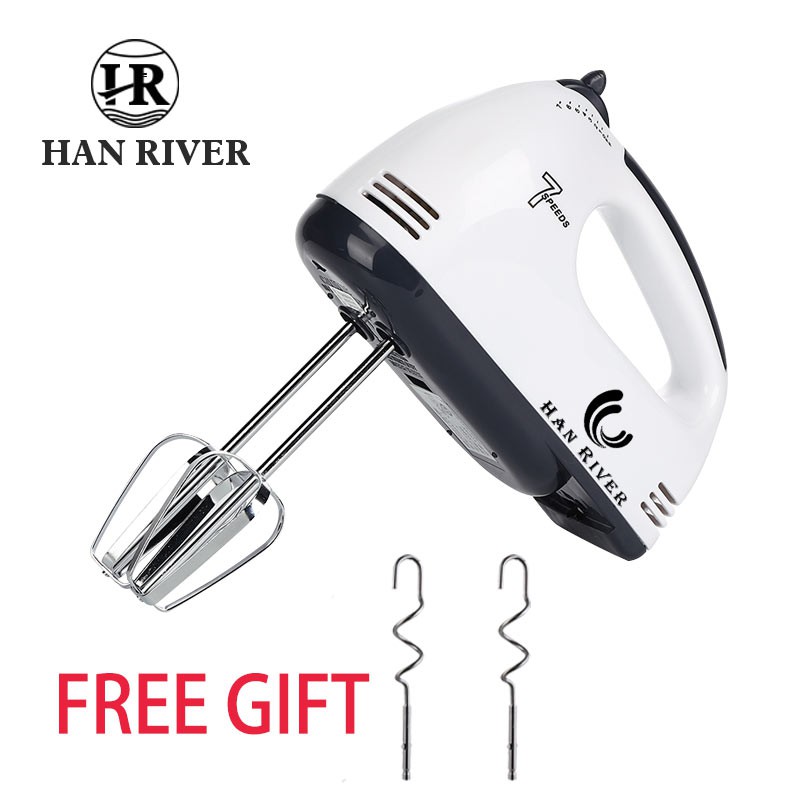 Jual HAN RIVER Hand Mixer HE 133 / HE 133 Putih Shopee Indonesia