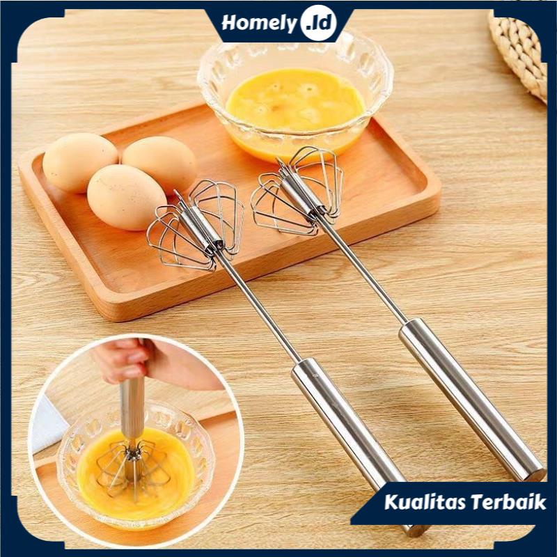 Jual Hand Mixer Manual Pengaduk Pengocok Pembuih Kopi Susu Telur Adonan