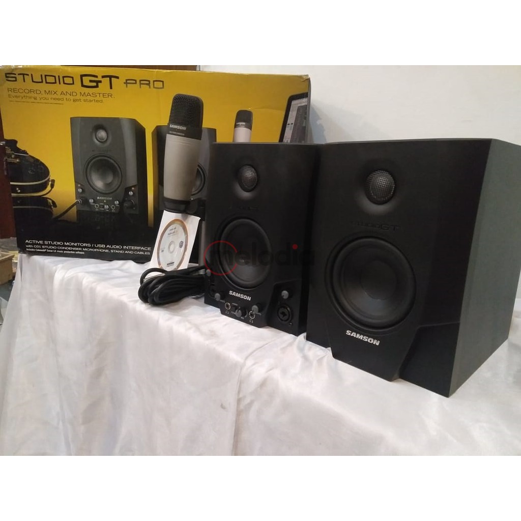 Jual Studio Gt Active Studio Monitors With Usb Audio Interface | Shopee Indonesia