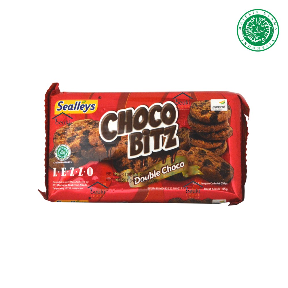 Monarre Sealleys Choco Bitz Kue Biskuit Choco Chip Harga Grosir Lebih