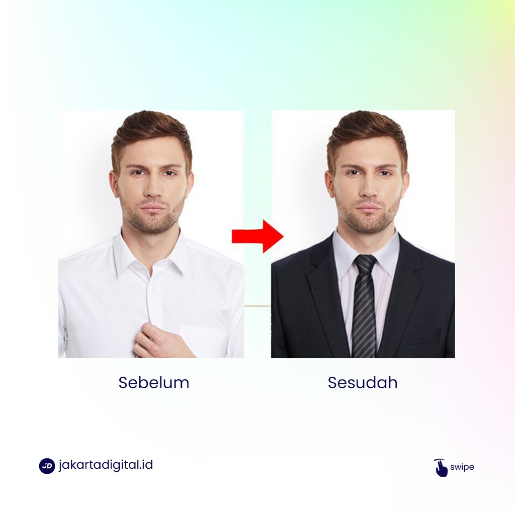 Jasa Edit Foto Ganti Jas Formal Pria / Wanita Shopee