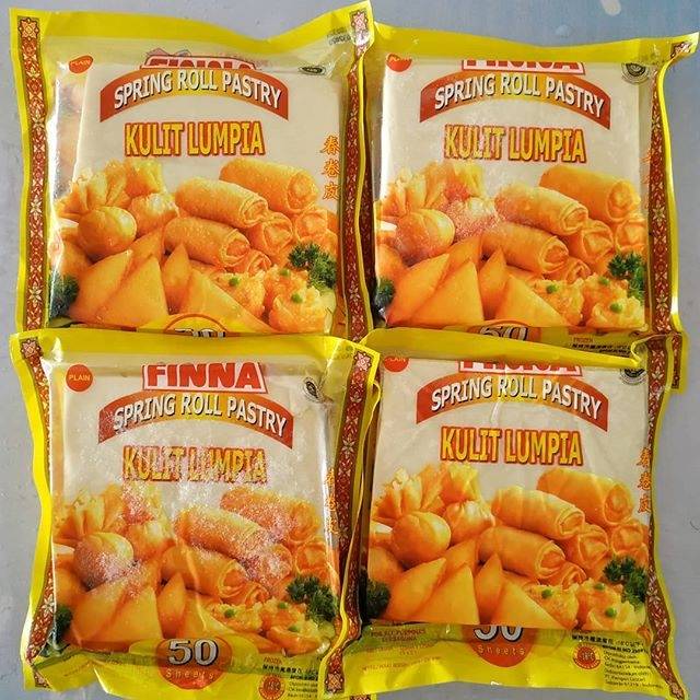 [PASTI FRESH]KULIT LUMPIA FINNA ISI 50 Lembar Shopee
