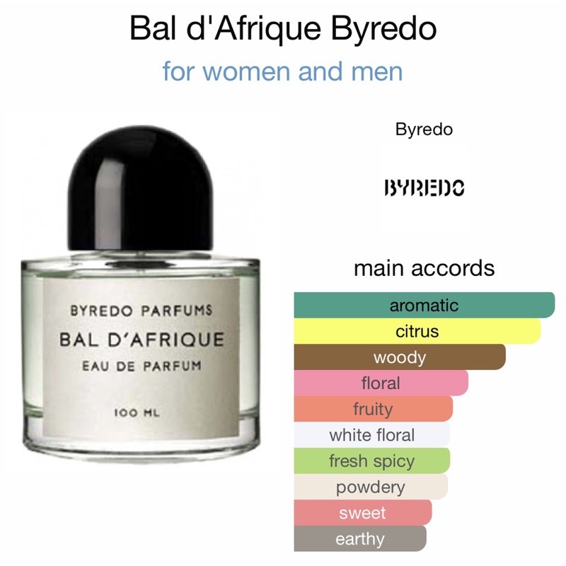 Jual Byredo Bal D'afrique (100 Ml) | Shopee Indonesia