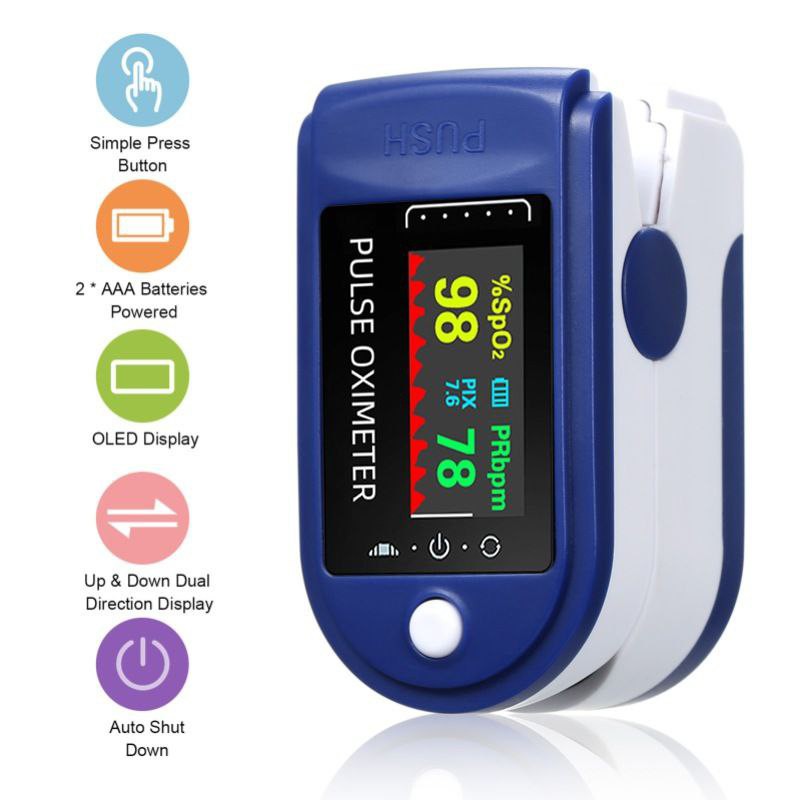 Jual Oxymeter pulse lk88 Alat pengukur oxygen Fingertip Pulse Oximeter