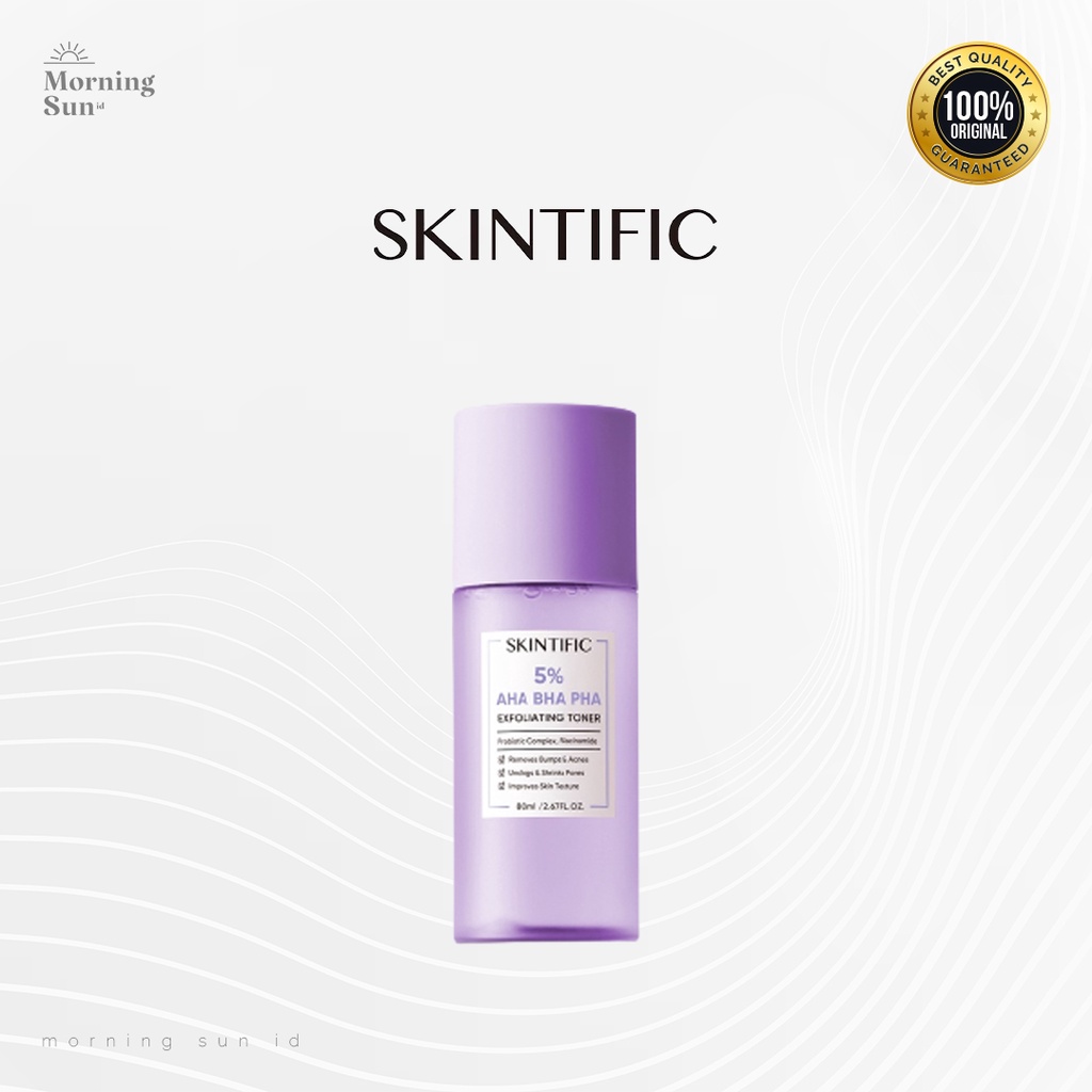 Jual SKINTIFIC 5 Aha Bha Pha Exfoliating Toner Indonesia