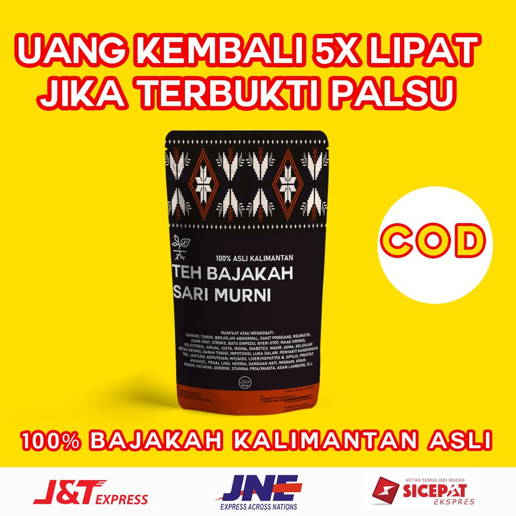 Bajakah Kalimantan Asli Garansi Uang Kembali 5 x Lipat