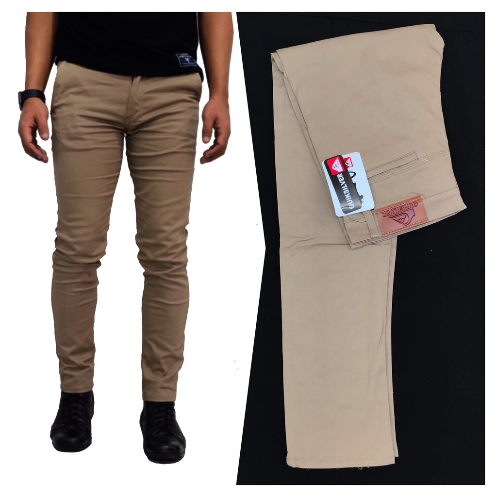 Celana Chino Chinos Pria Big Size Ukuran 27 38 Shopee