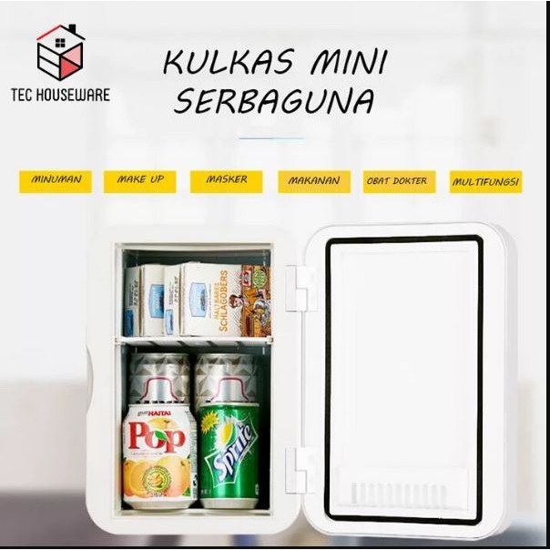 Jual 【TEC】Kulkas Mini Freezer Portable ukuran 6L 8L 20L Kulkas Skincare