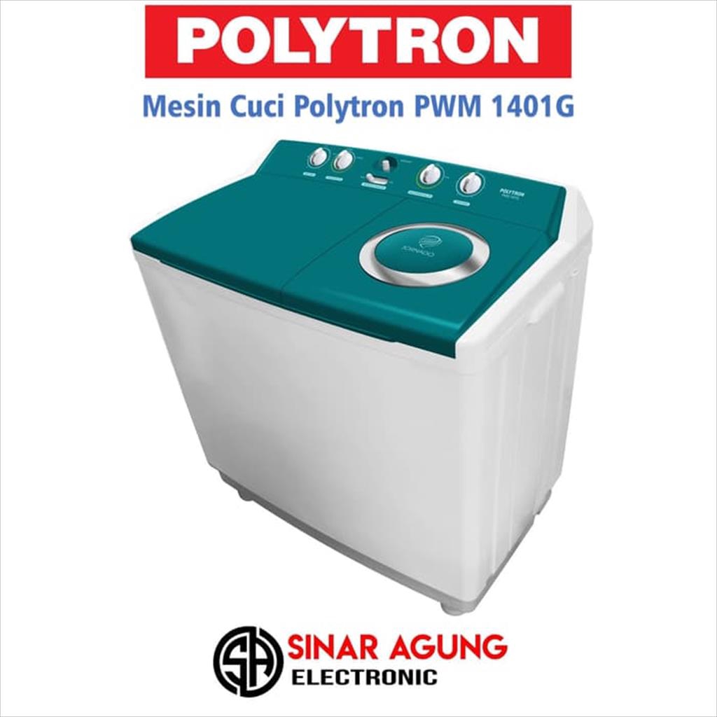 Polytron Mesin Cuci 2 Tabung PWM 1401 14KG DIJAMIN ORI 100 ORI Shopee Indonesia