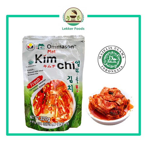 lekker 500 2023 Jual Kimchi Ommason 320Gr Sawi Putih Korea Halal Mui Termurah Indonesia|Shopee Indonesia