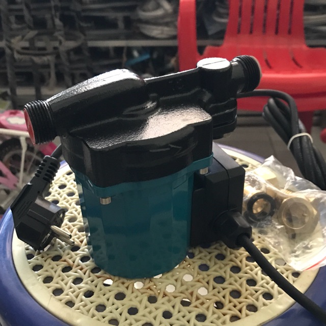 Mesin pompa kecil pendorong air untuk shower merk Wasser Shopee Indonesia