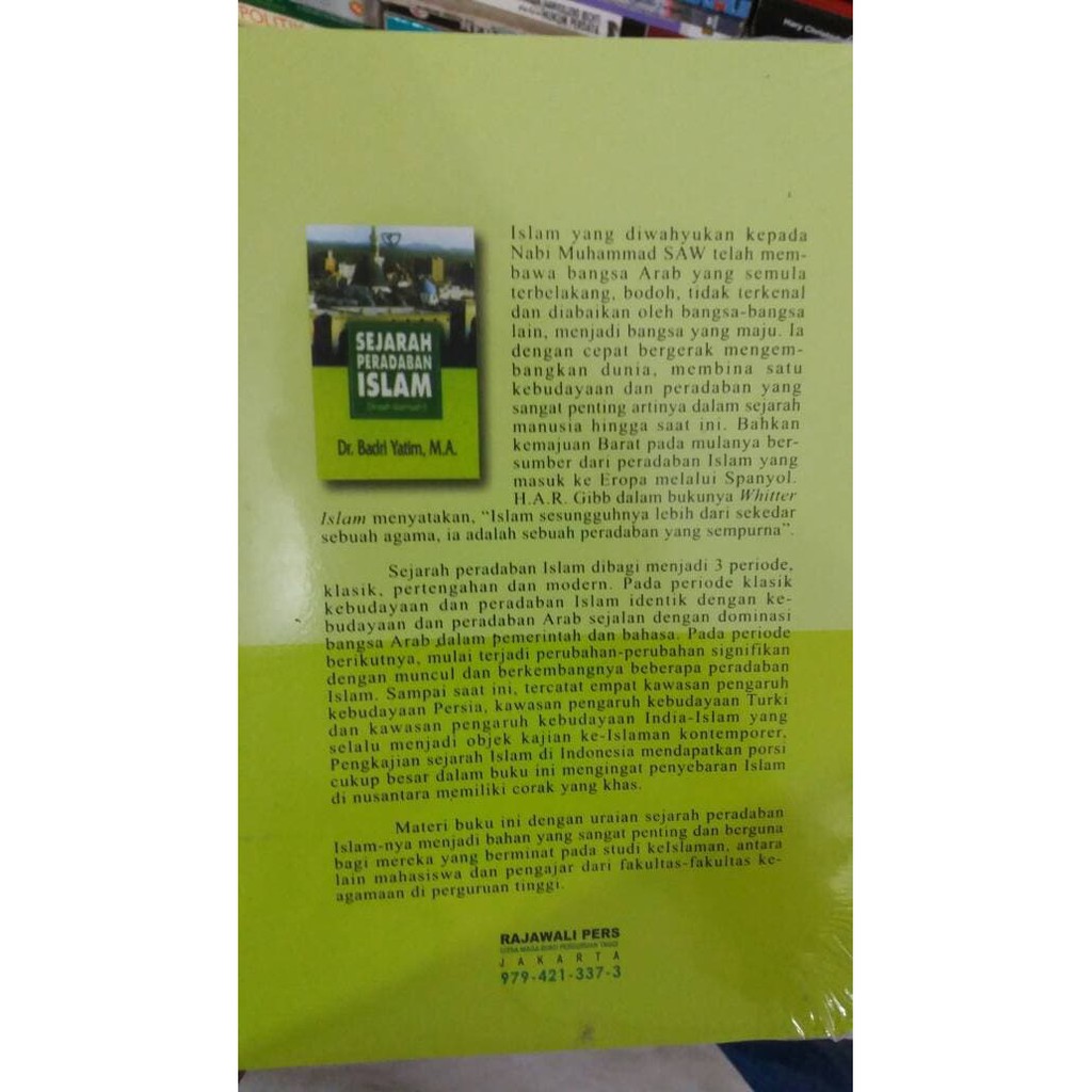 Buku Sejarah Peradaban Islam Badri Yatim Pdf