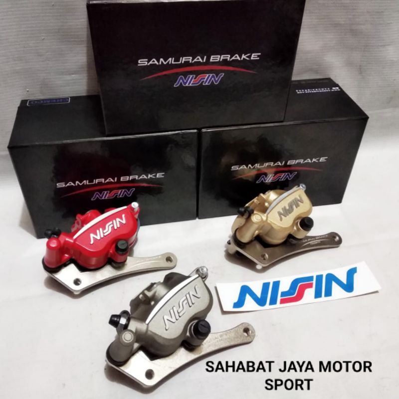 Jual Kaliper Depan Nissin Samurai 2 Piston Beat Karbu Beat Fi Scoopy