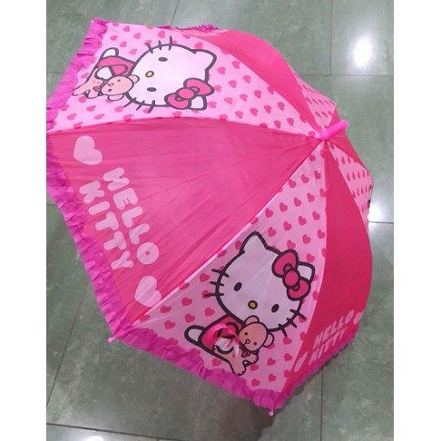 SYATIN PAYUNG KARTUN ANAK KARAKTER HELLO KITTY PINK LUCU | Shopee Indonesia