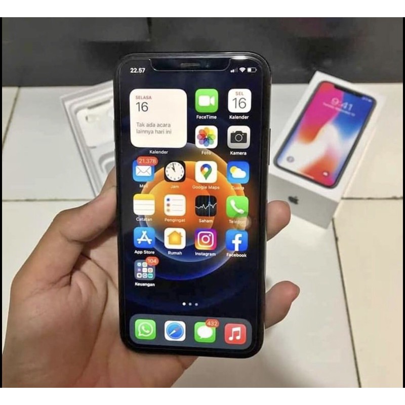 Jual Jual Iphone X 64Gb Murah Mulus second original Ibox Indonesia