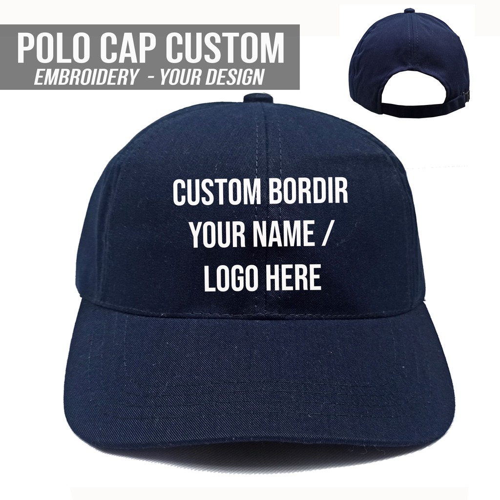 Topi Bordir Nama PT Gathering Anak Dewasa TK Vendor Kan