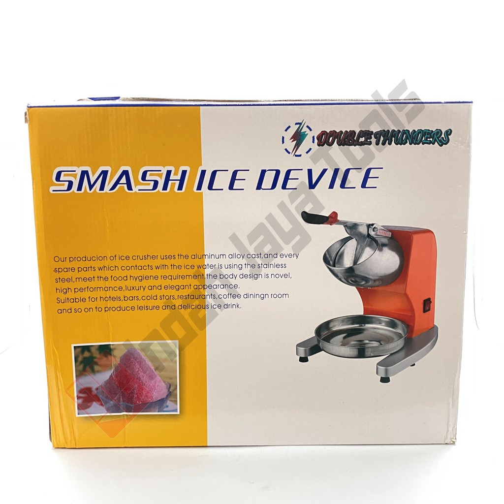 DOUBLE THUNDERS Mesin Serut Es Listrik SINGLE Blade Ice Crusher Serutan Es Shopee Indonesia