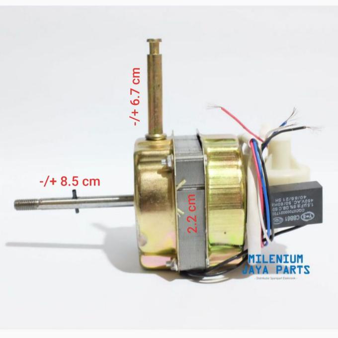 ♥️BISA COD♥️ Dinamo/Mesin/Gulungan Kipas Angin SANEX 18 inch Baling Baling Besi Standfan