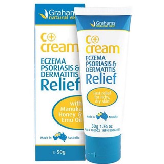 Jual Grahams C+ Eczema Dermatitis Cream 50G | Shopee Indonesia