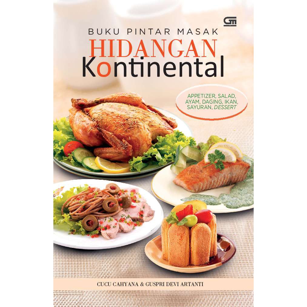 Buku Resep Masakan Pintar Masak Hidangan Kontinental ORIGINAL Shopee