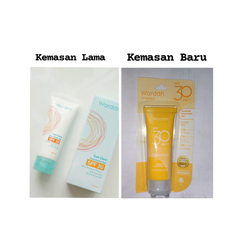 Wardah Sun Care Sunscreen Gel SPF 30/UV Shield Essential