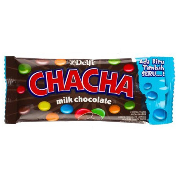 Delfi Cha Cha Milk Chocolate 60gr Shopee Indonesia