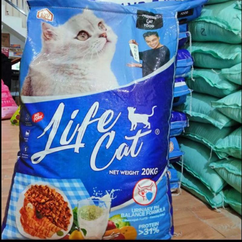 Jual Life cat dry food 20 kg Shopee Indonesia
