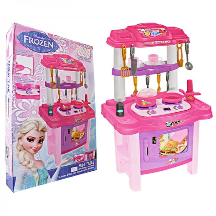Jual .. Mainan Anak Kitchen Set Frozen Anak Cerdas Indonesia|Shopee Indonesia
