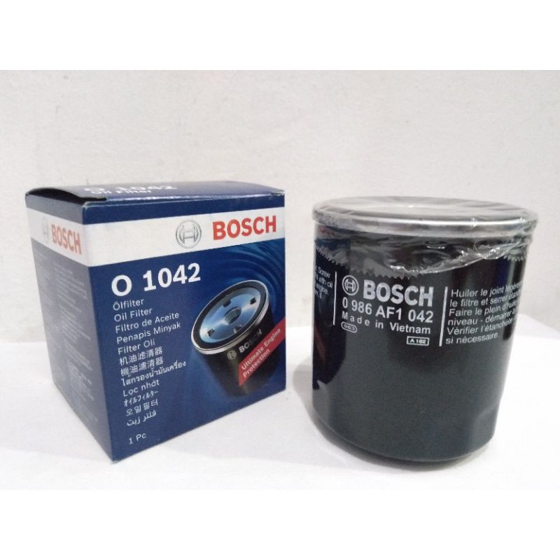 Filter Oli Toyota Bosch O1042 Original Toyota Innova Fortuner Hilux Land Cruiser Made in
