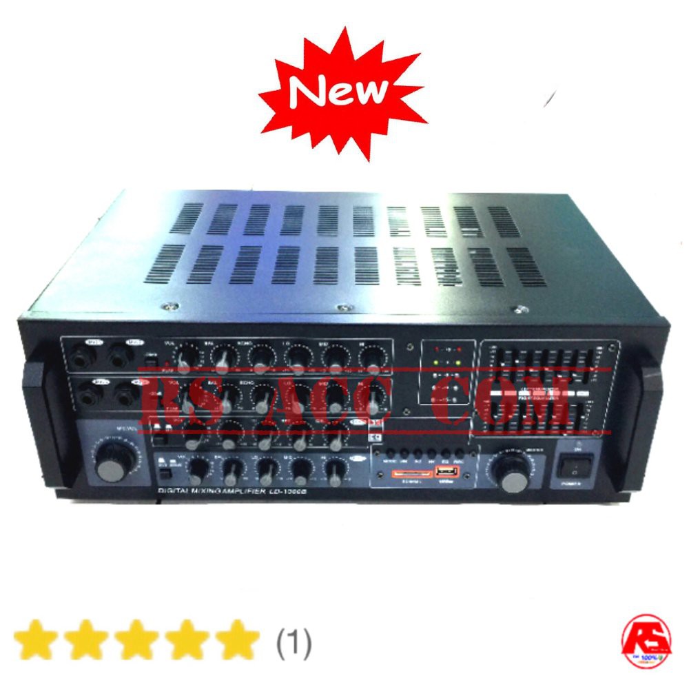 Jual Amplifier Karaoke Vitur Lengkap 4 Mic Input + Out Put Surounds Dan