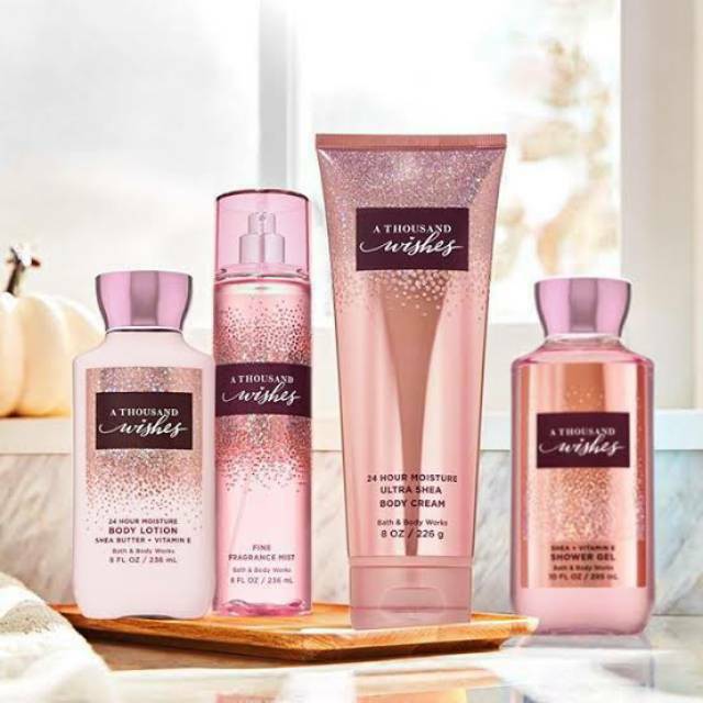 Jual BBW Bath and Body Works A THOUSAND WISHES collection Shopee