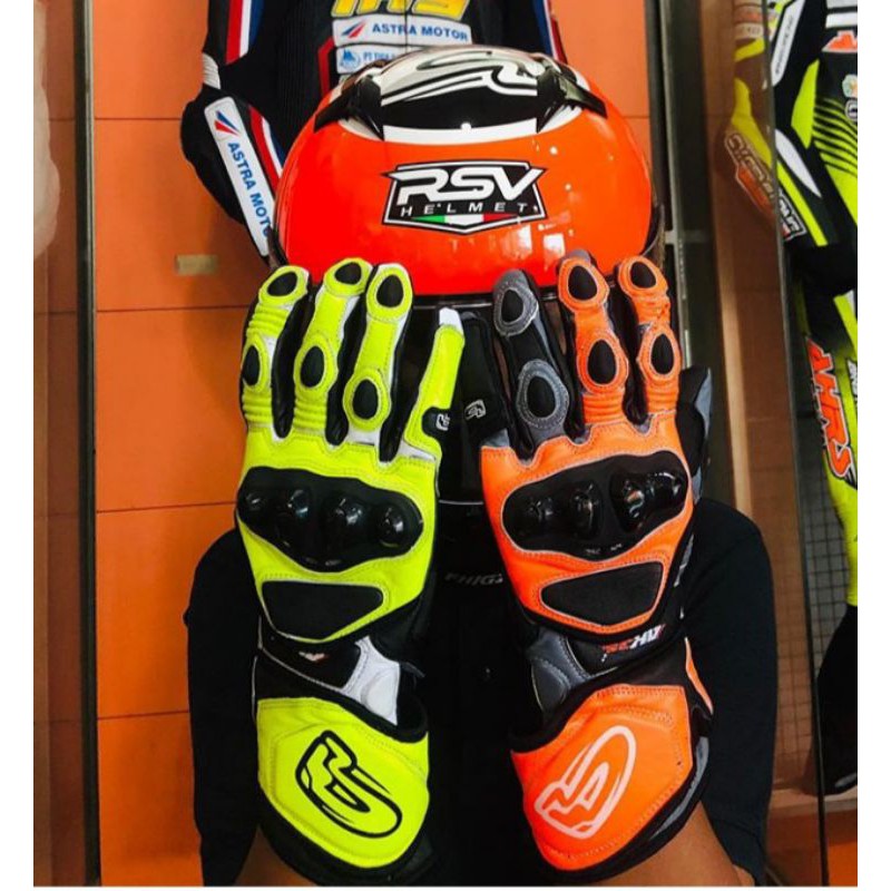 Jual Glove Ahrs Sarung Tangan Balap Roadrace Dragrace | Shopee Indonesia