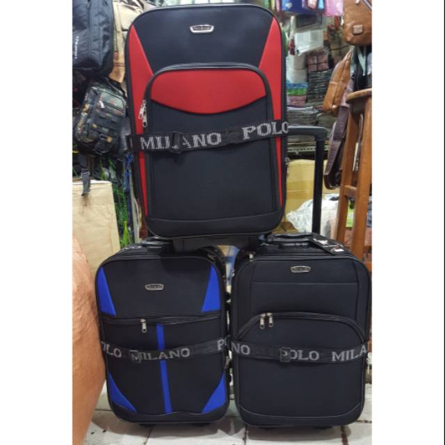 Koper polo size 20inc / travelbag koper roda kecil merek polo size 20inc / koper cabin Shopee