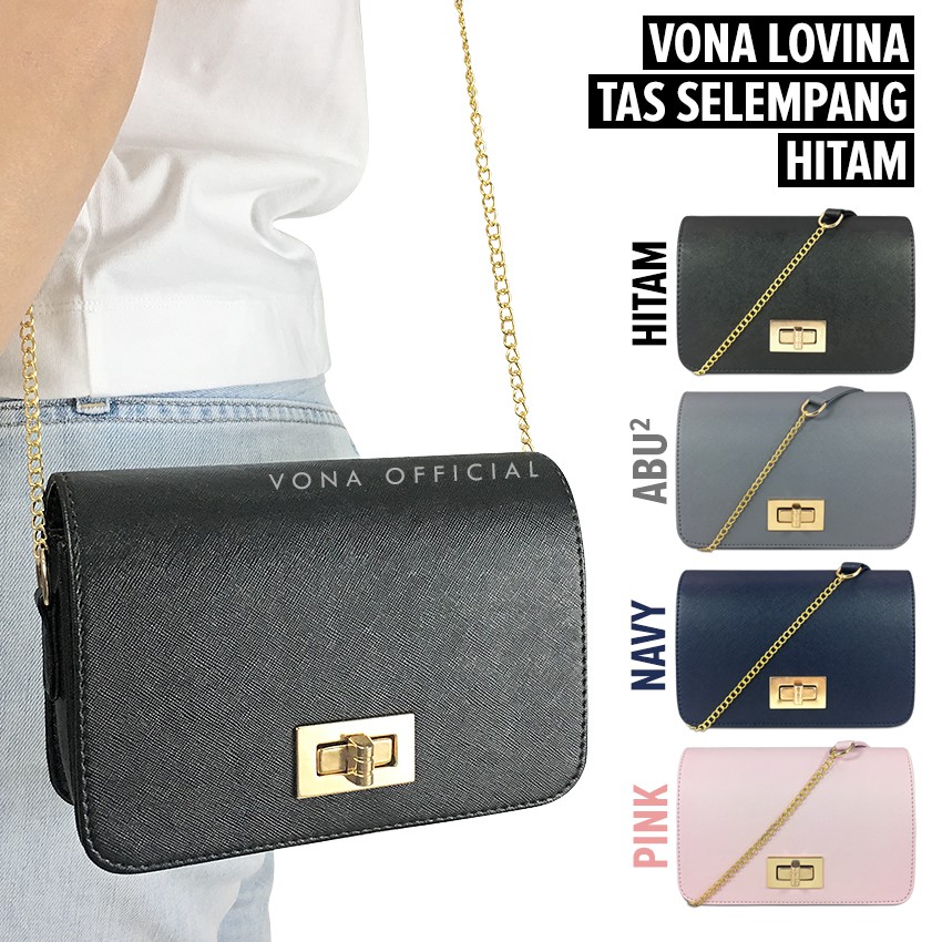 Tas Bahu Wanita Kecil Sederhana - Rantai